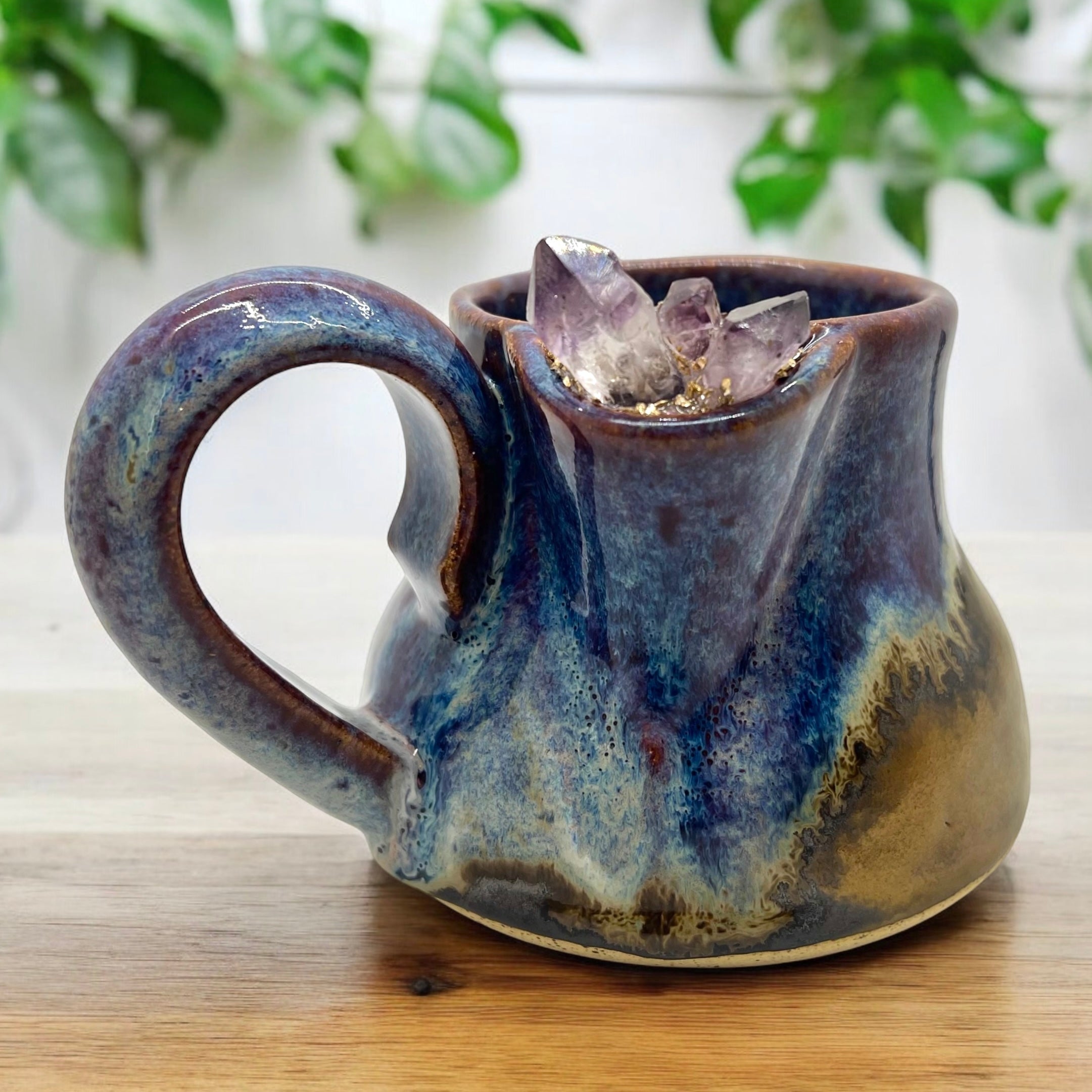 Amethyst Crystal Mug