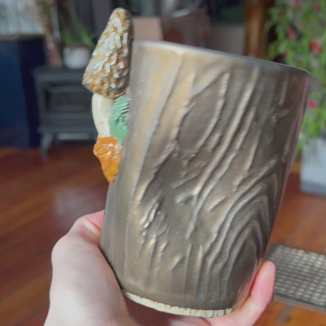 XL Morel Mushroom Tumbler