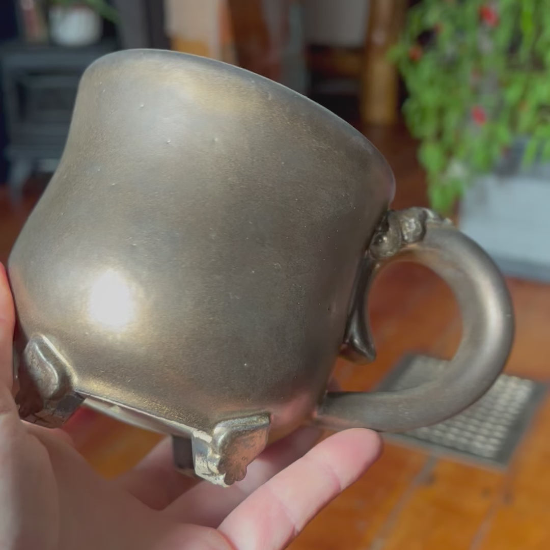 Footed Cauldron Mug