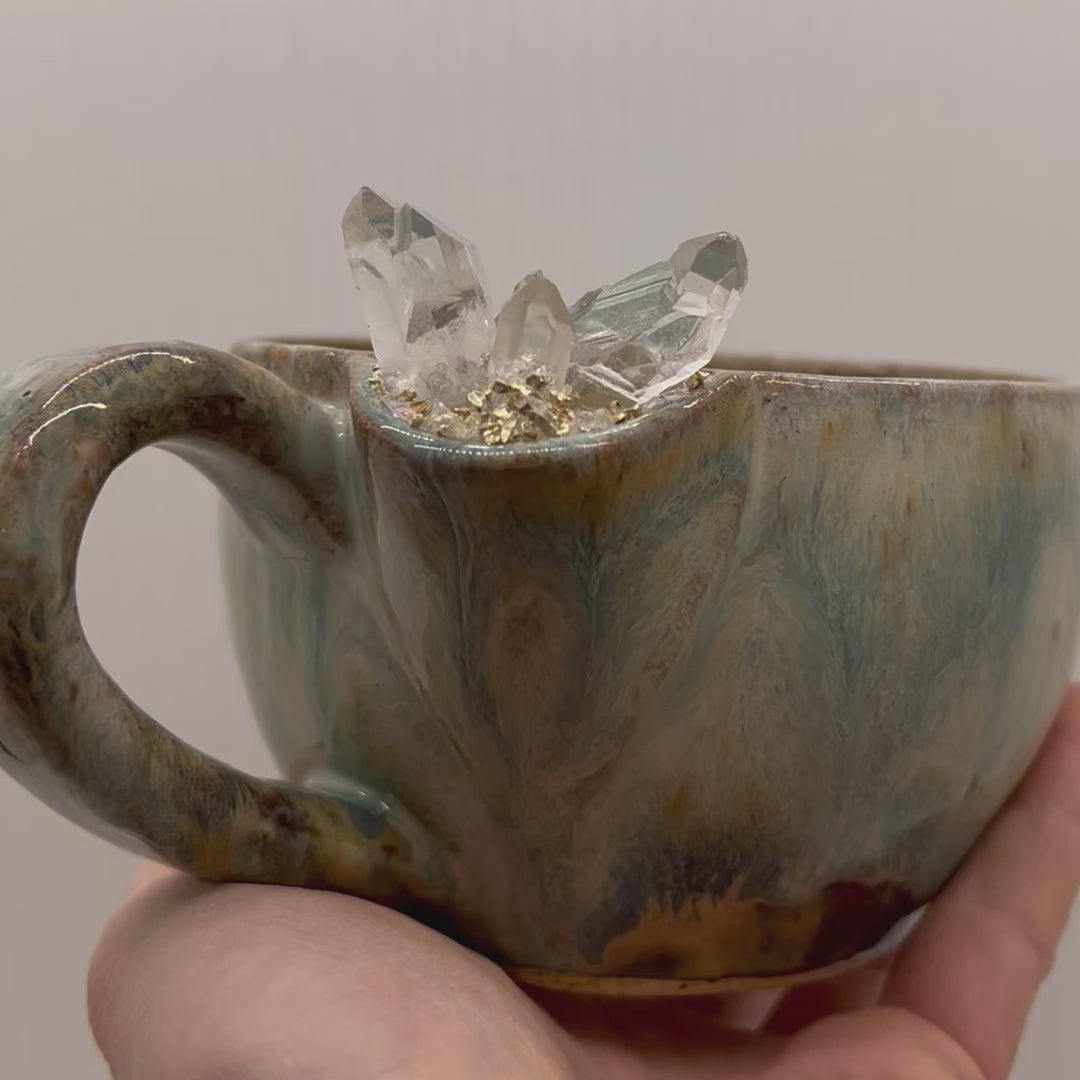 Glacial Flow Crystal Mug