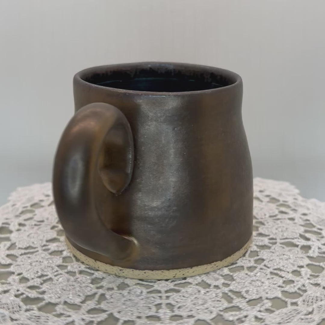 Bronze Skull Mug