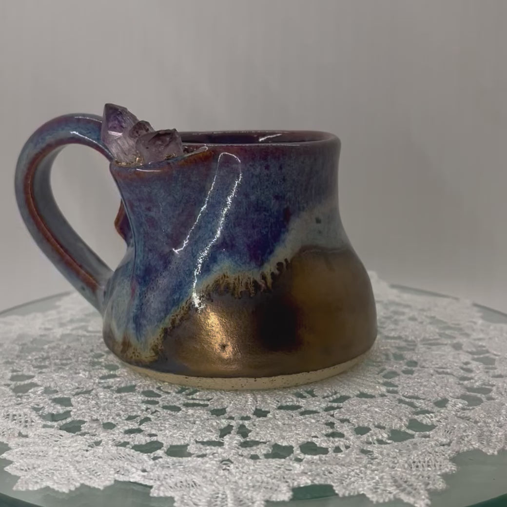 Amethyst Crystal Mug