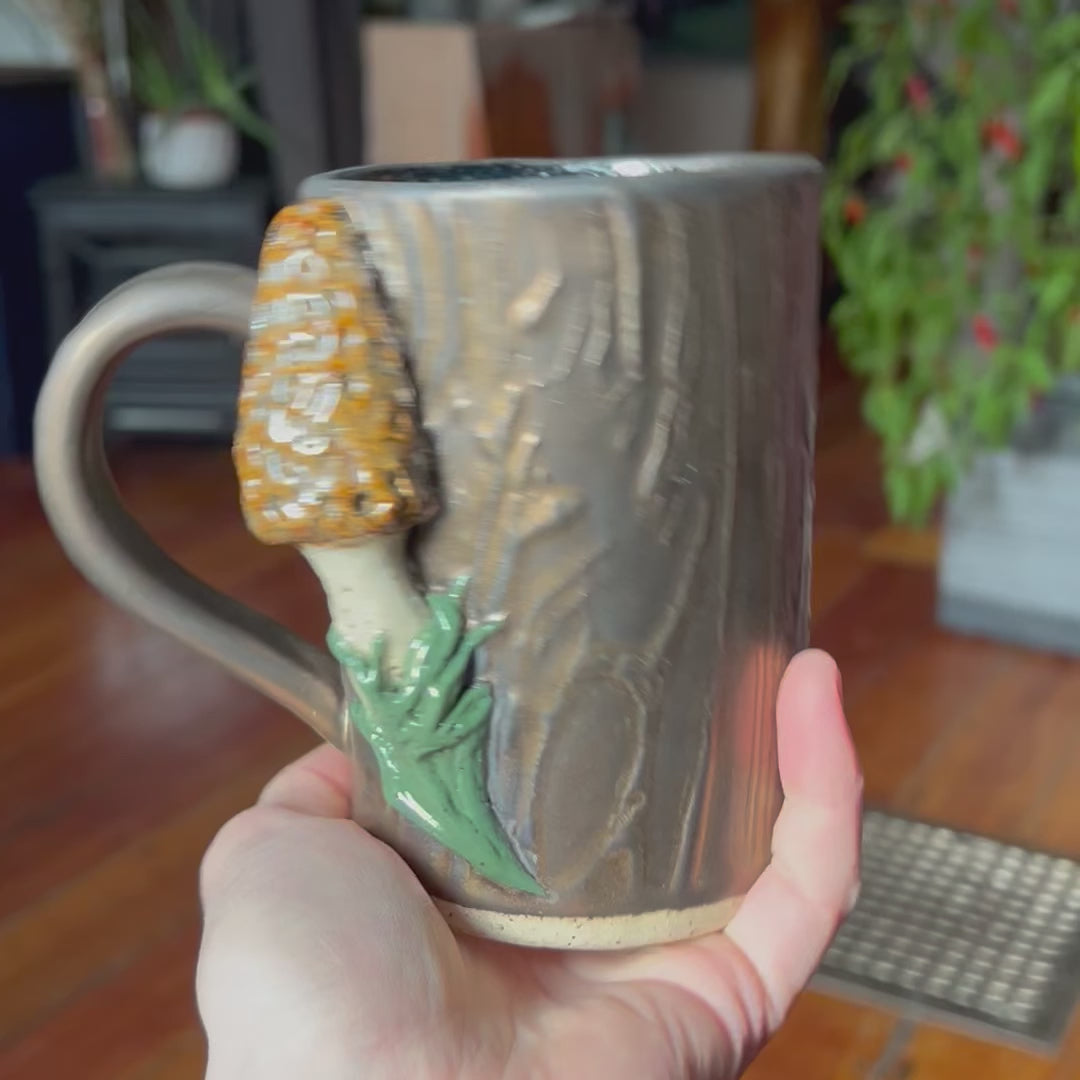 Morel Mushroom Mug